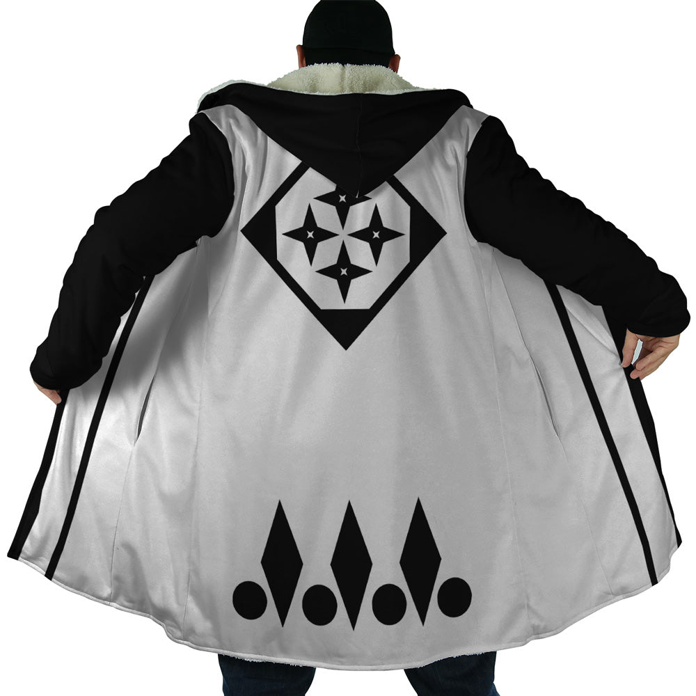 Zero Division The Royal Guard Bleach Hooded Cloak Coat - 2XL