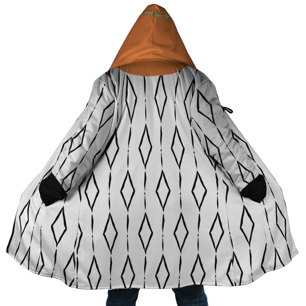 Zoro Arabasta One Piece Hooded Cloak Coat - XS